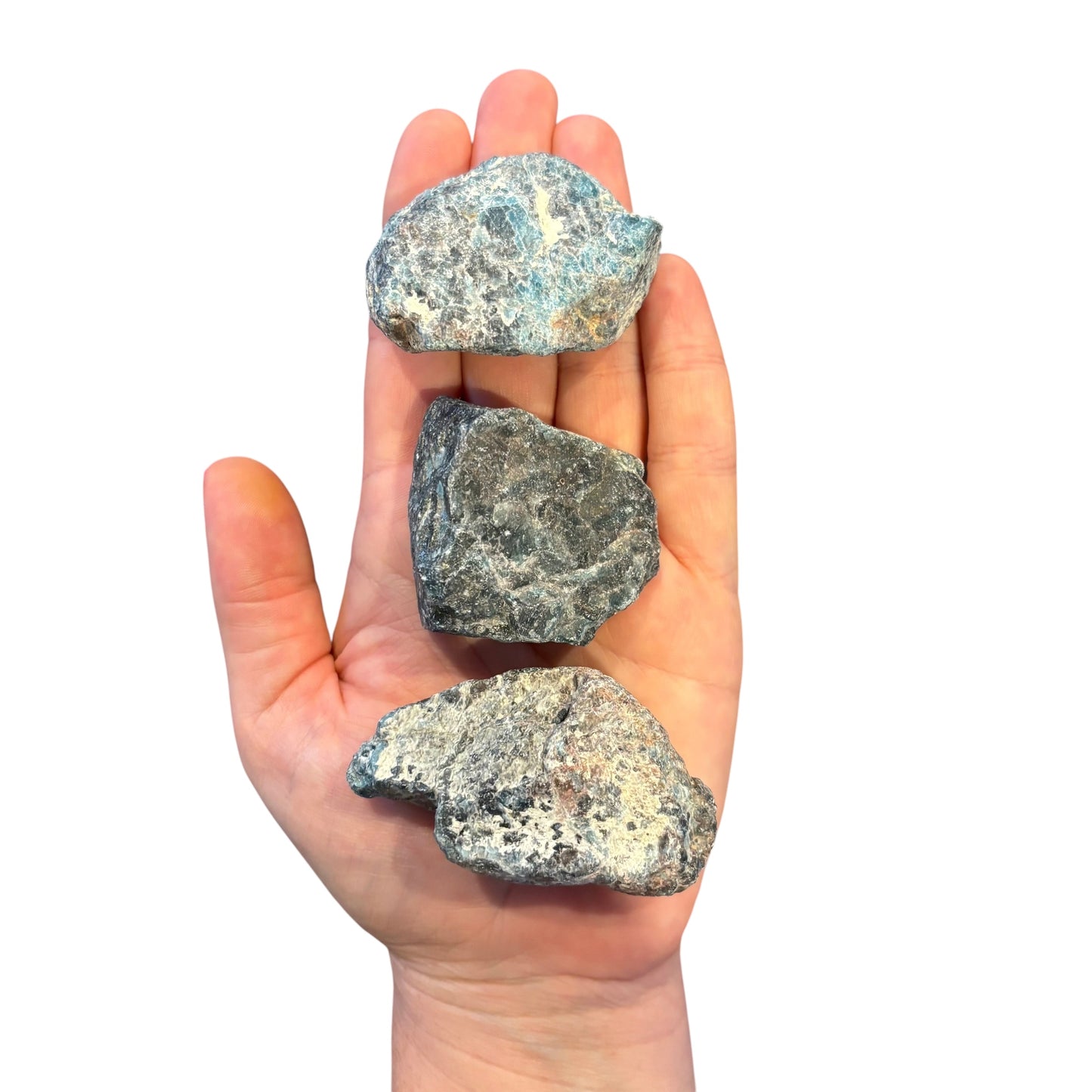 80-90g Blue Apatite Raw