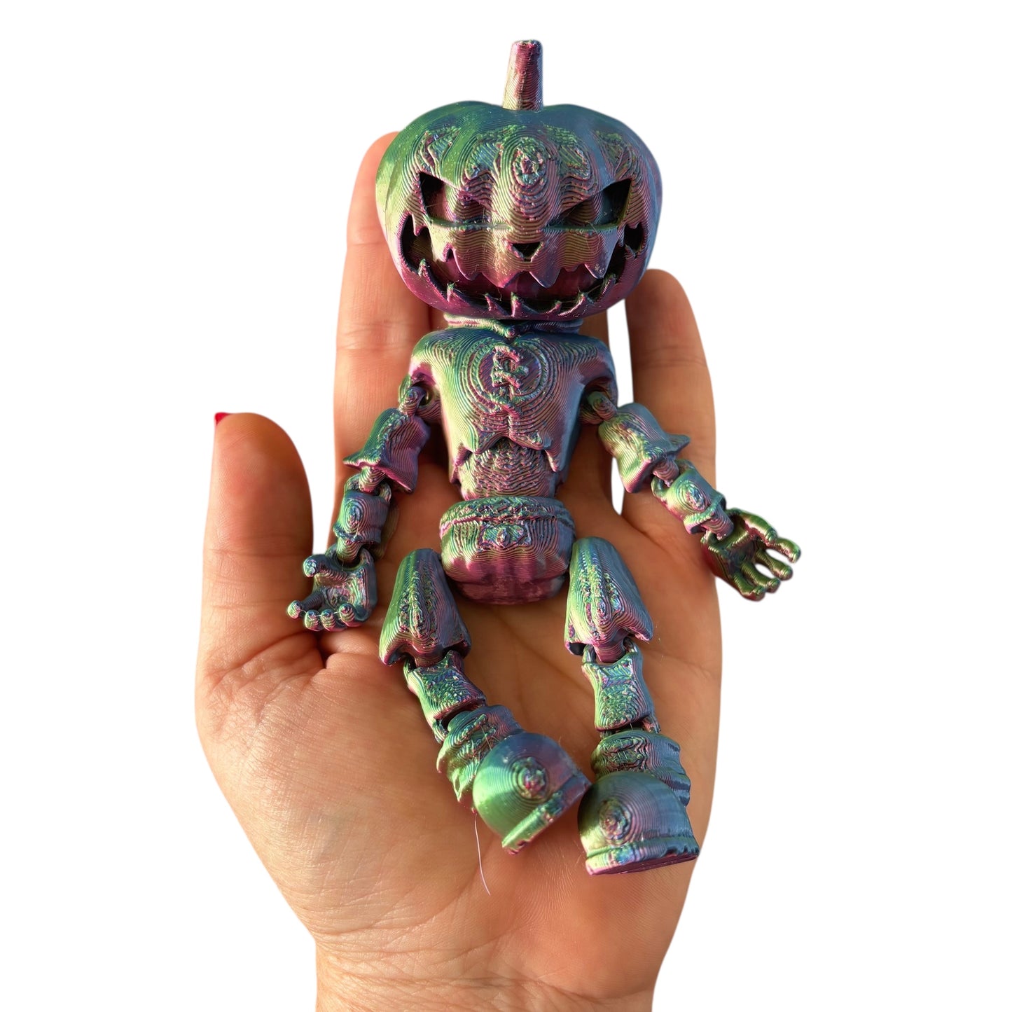 3D Printed Jack O Lantern Man