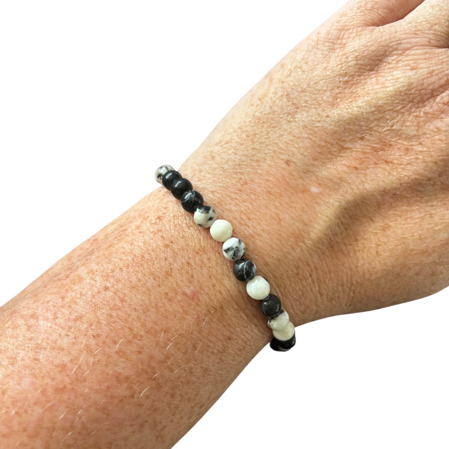 6mm Zebra Jasper Bracelet