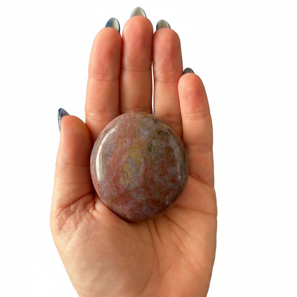 125g Ocean Jasper Palm Stone