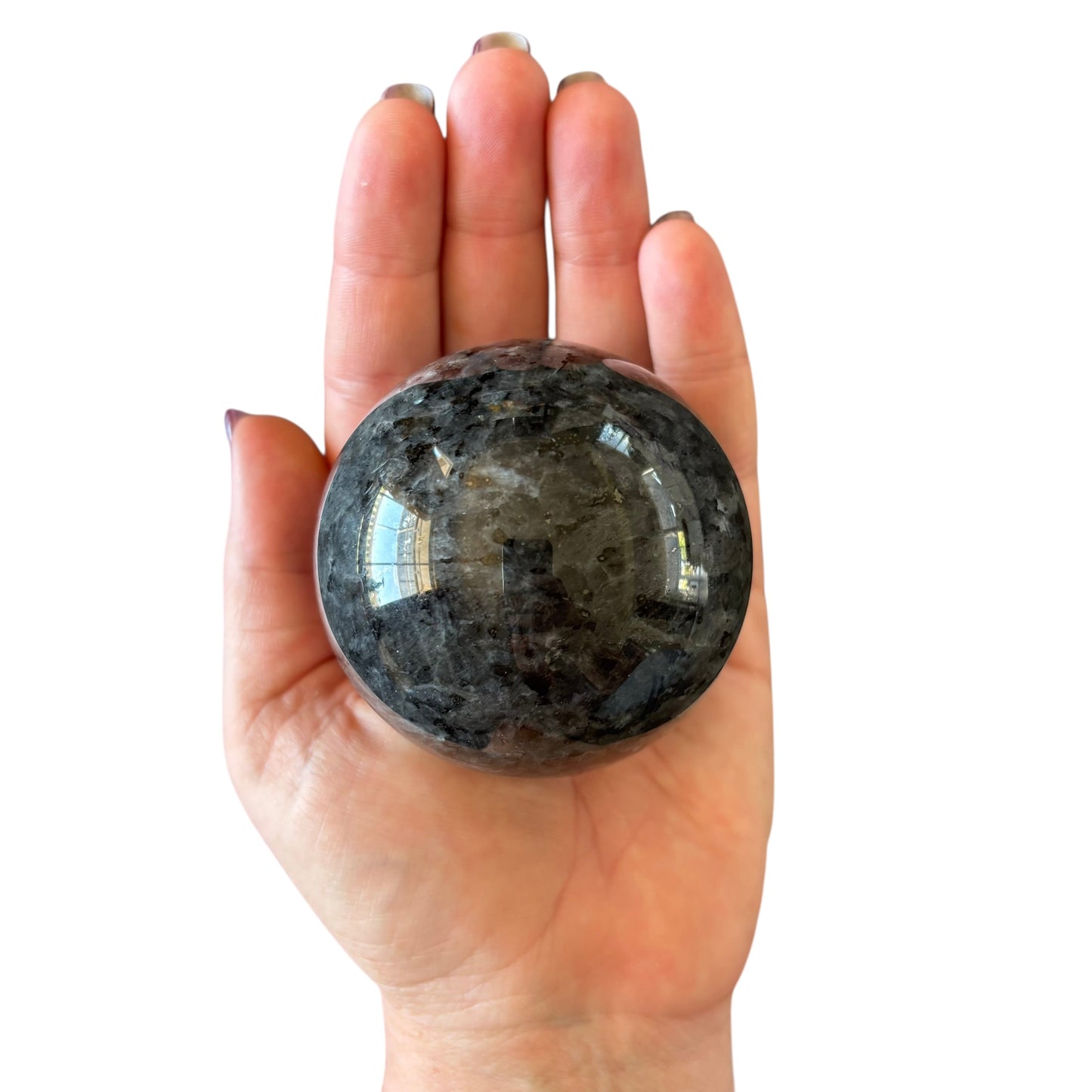 67mm Larvikite Sphere