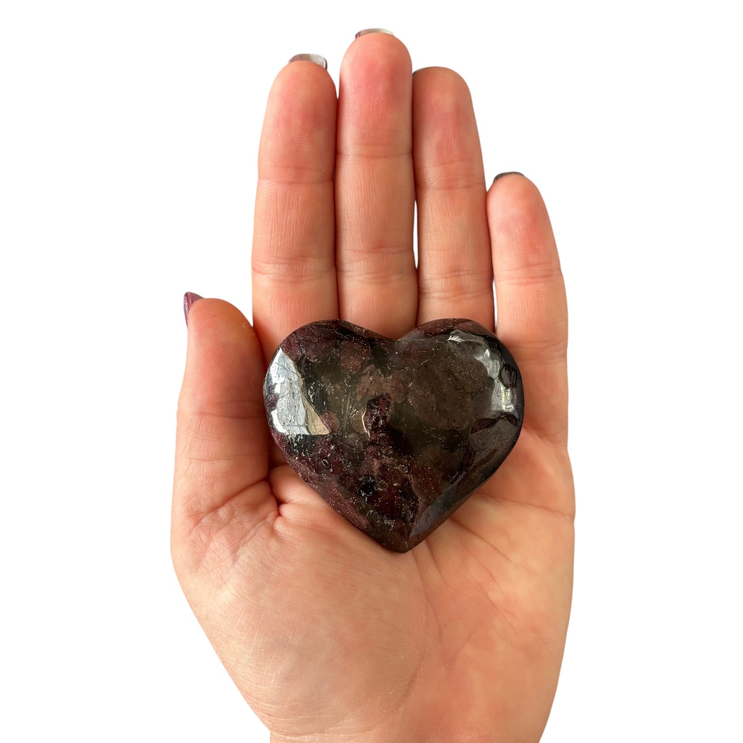 141g Garnet Heart