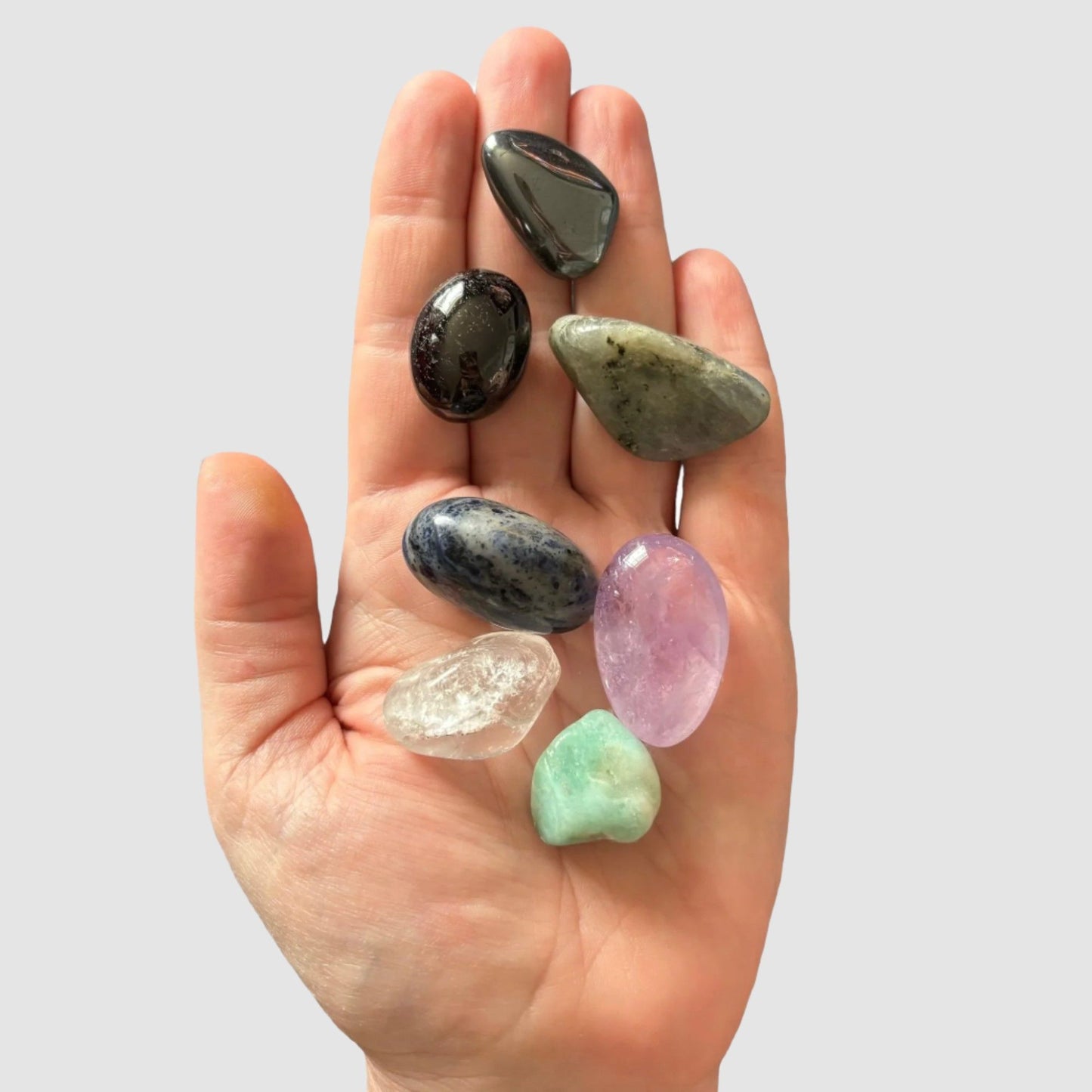 Tumbled Crystals Aquarius 7 Pack