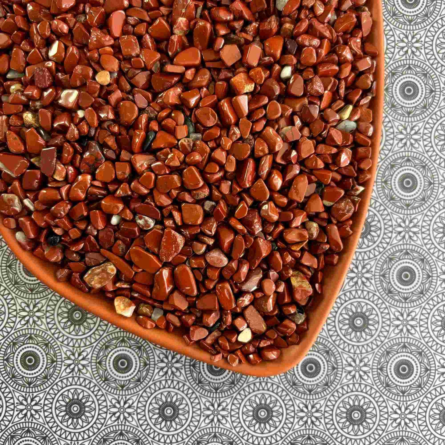 Crystal Chips Red Jasper 250g