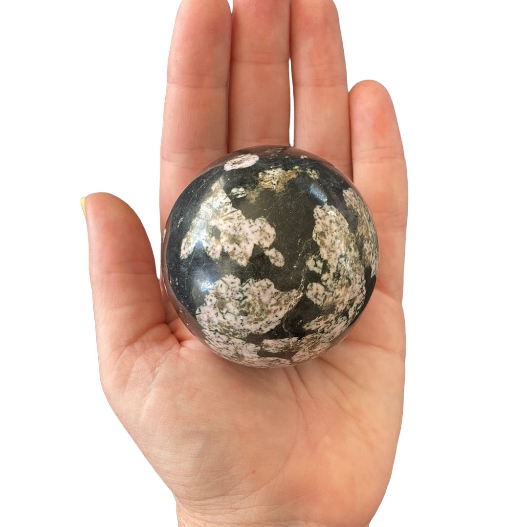 61mm Luxullianite Sphere