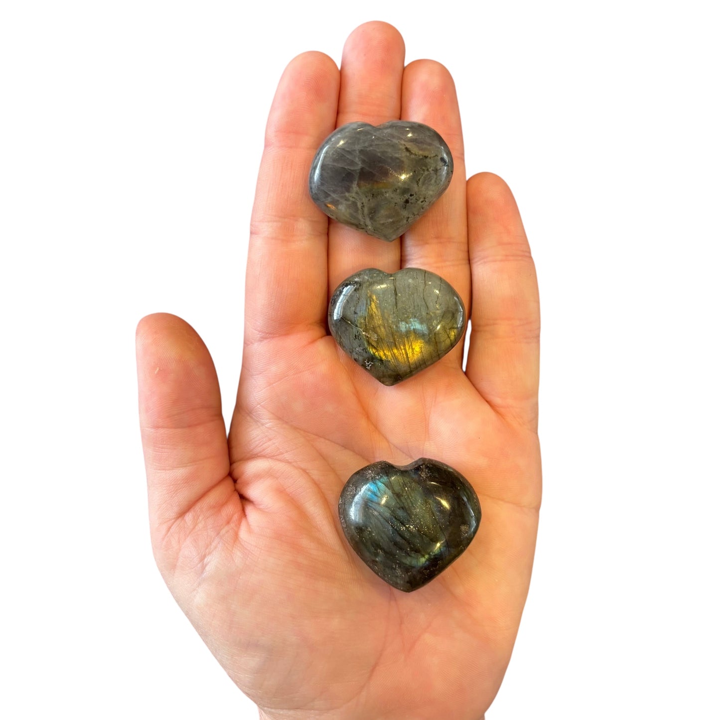 20-25g Labradorite Heart