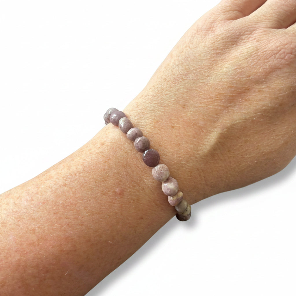 Lepidolite Pebble Bracelet