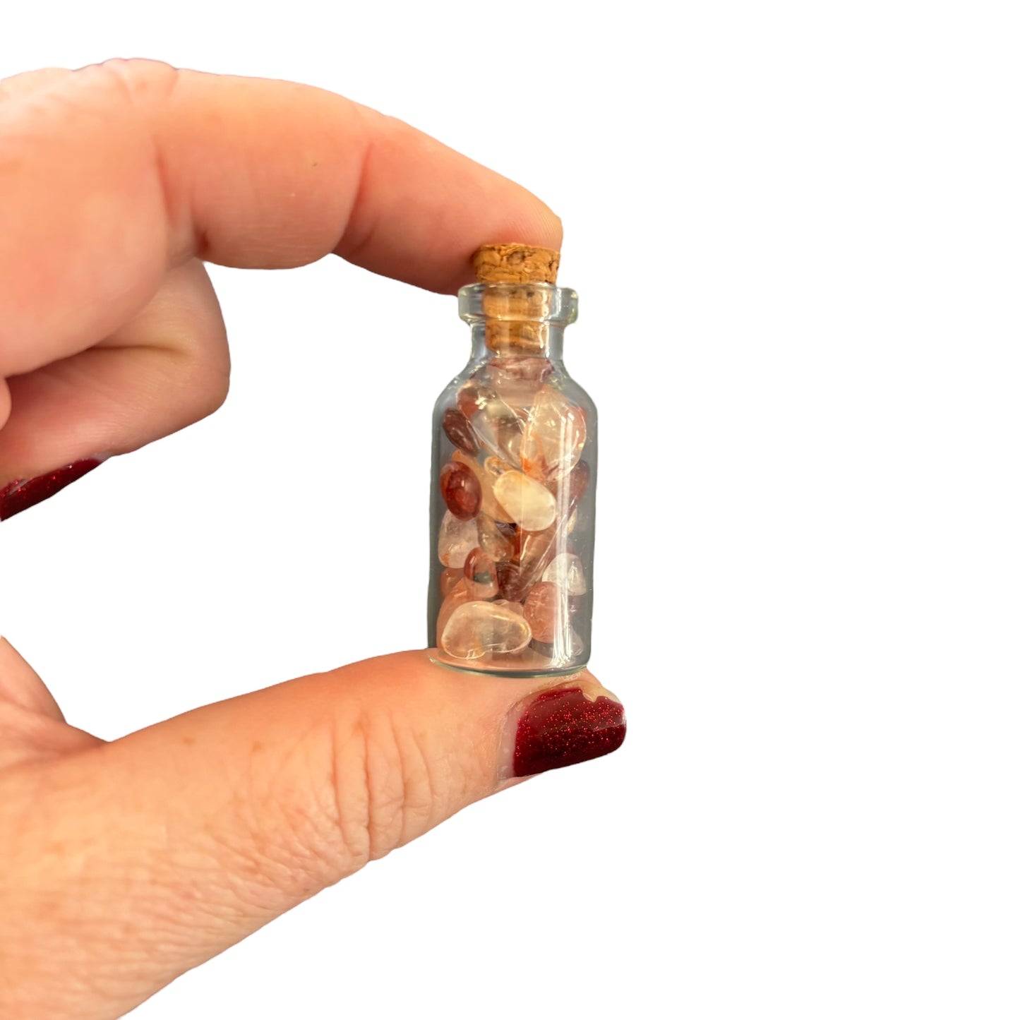 Fire Quartz 40mm wish bottle