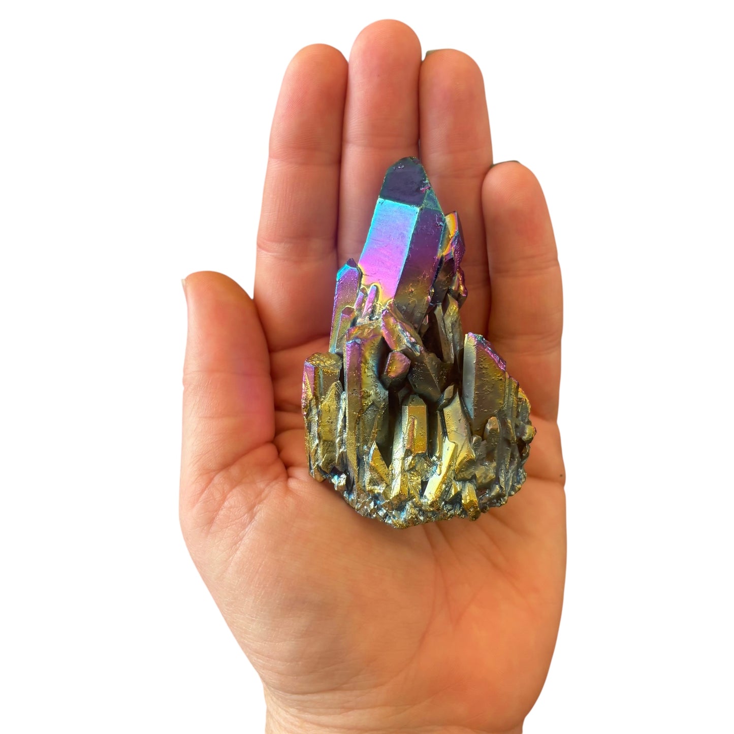 118g Titanium Aura Quartz Raw