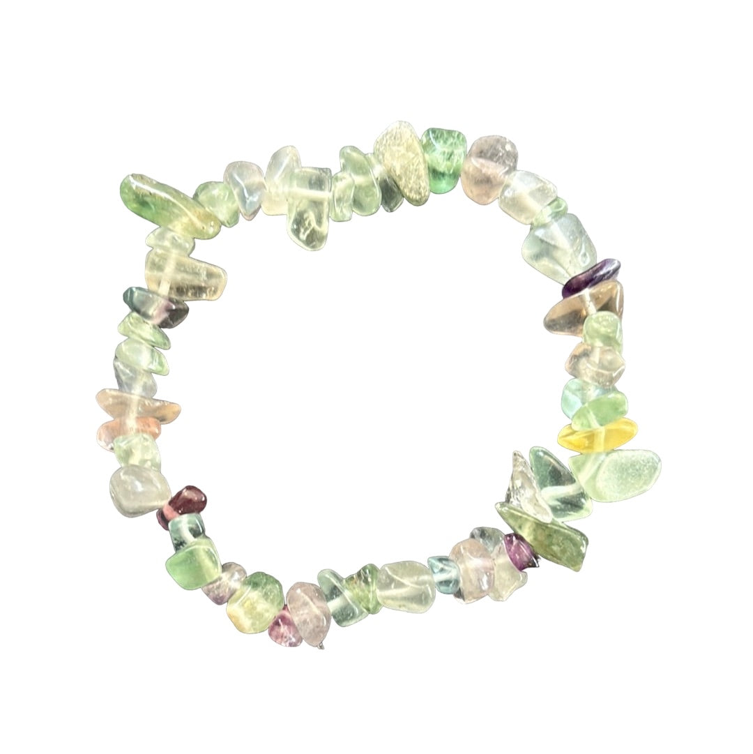 Fluorite Chip Bracelet