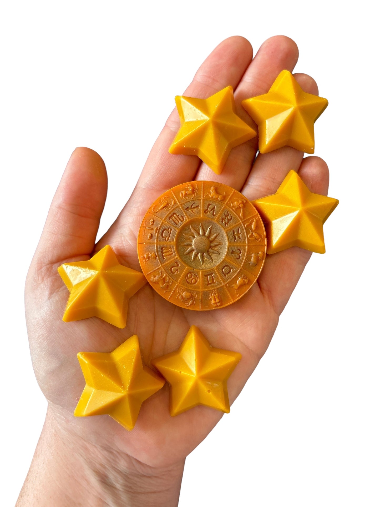 Amber & Sweet Orange shapes Wax Melt Bag