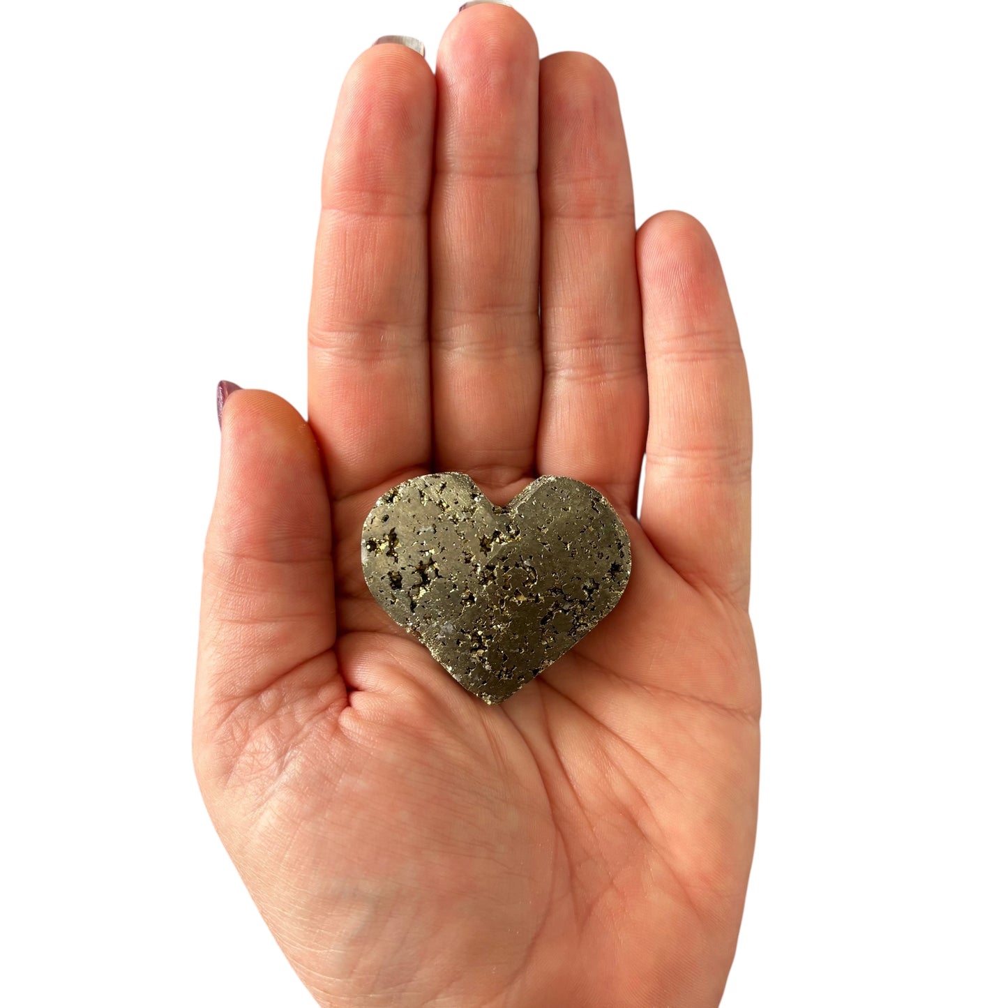 64g Pyrite Heart