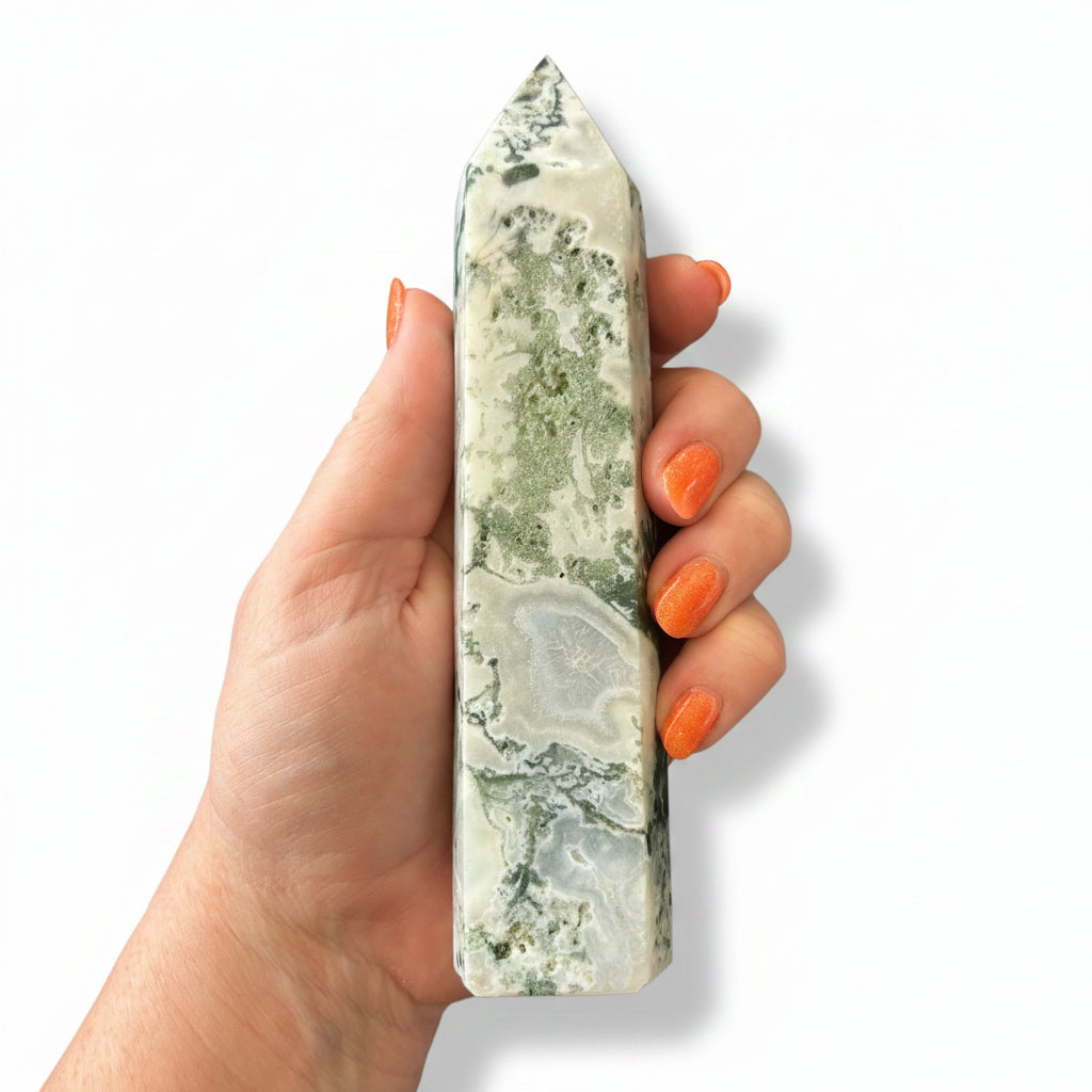 168mm Moss Agate Point