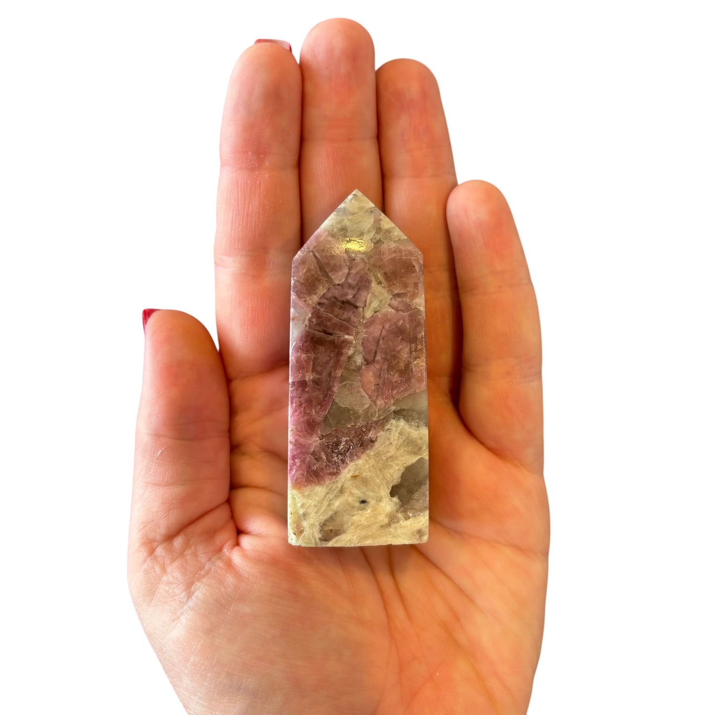 73mm Pink Tourmaline Point
