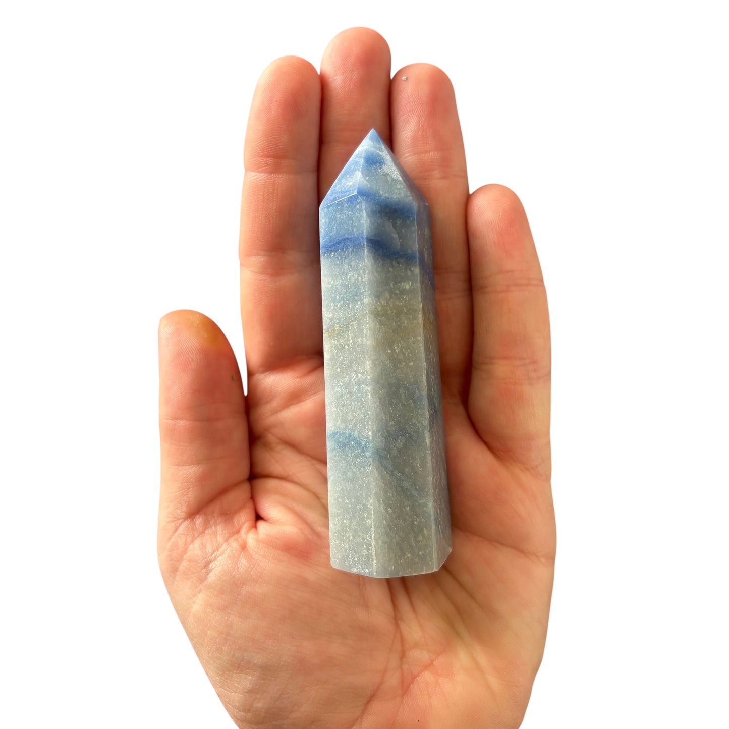 95mm Blue Aventurine Point