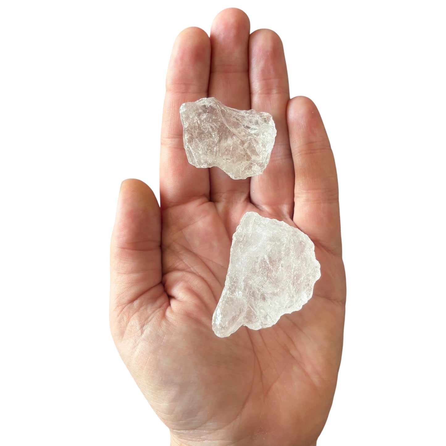 30-40g Clear Quartz Raw