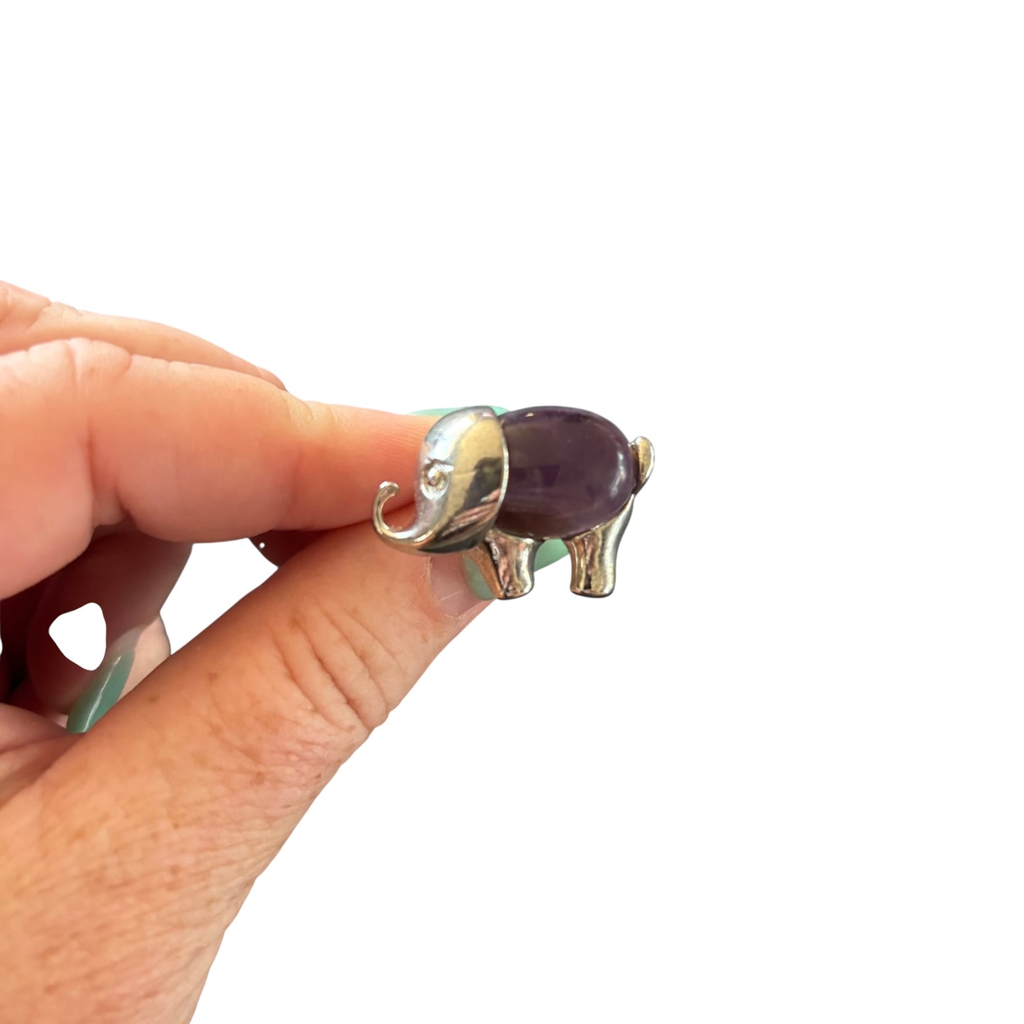 Amethyst Elephant Ring
