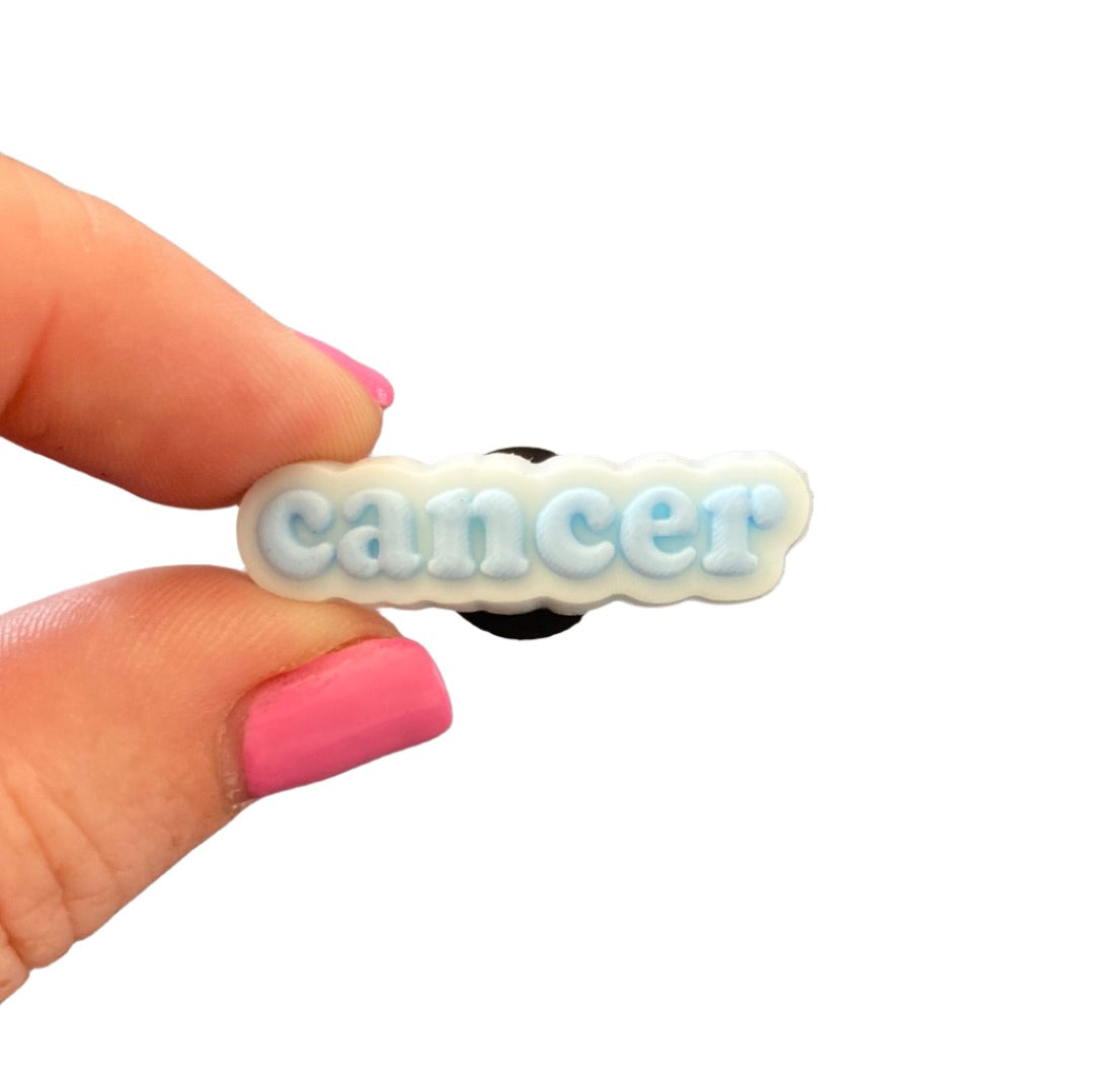 Cancer Zodiac Shoe Charm