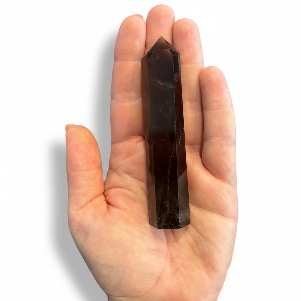 102mm Smokey Quartz Point