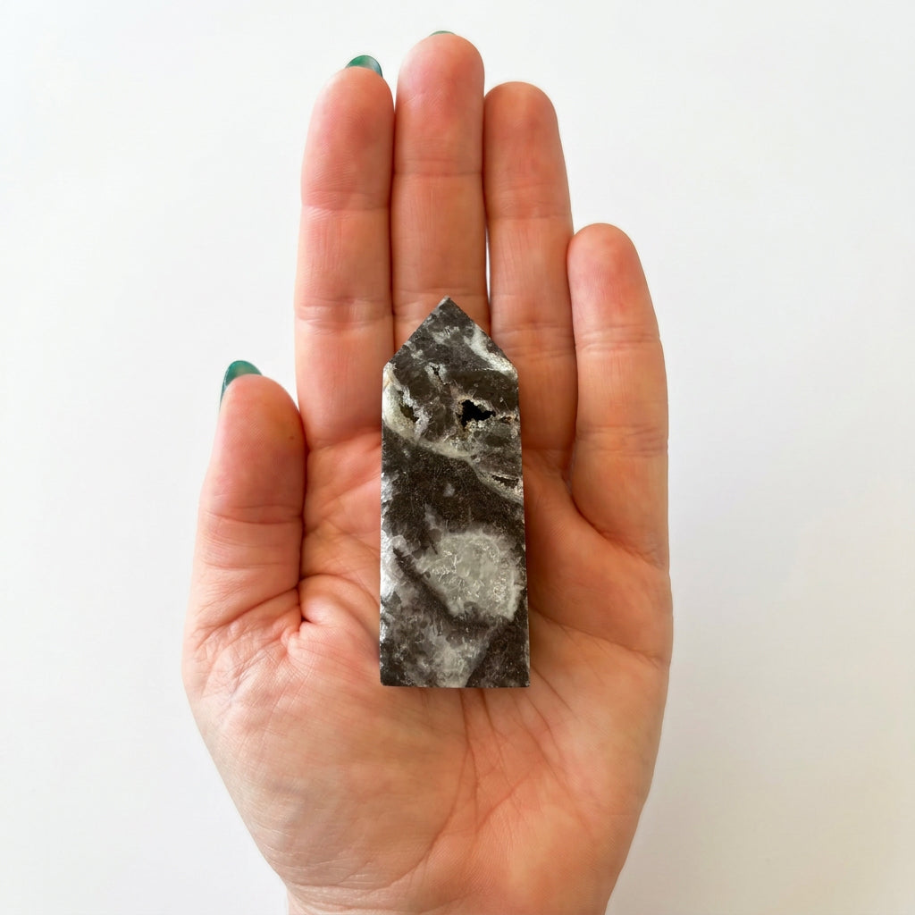 71mm Fluorite Sphalerite Point