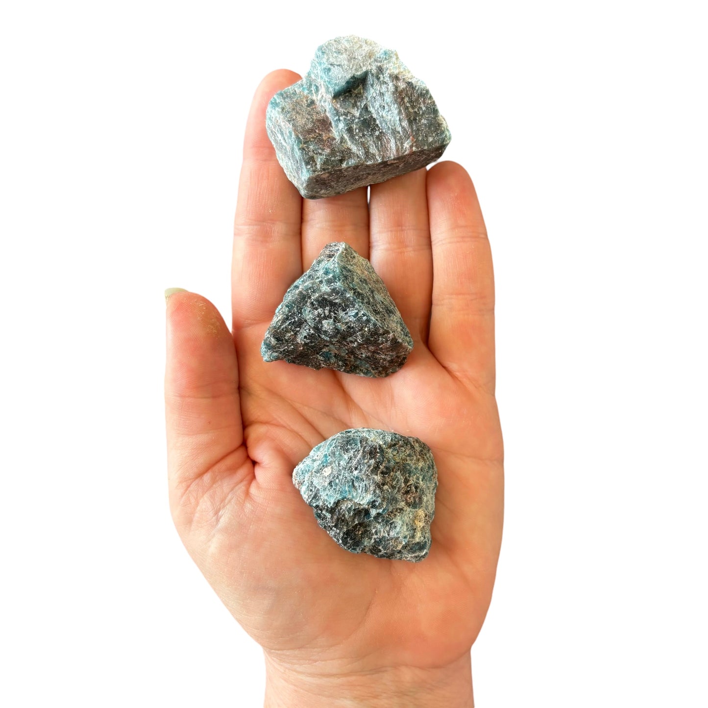 40-50g Blue Apatite Raw