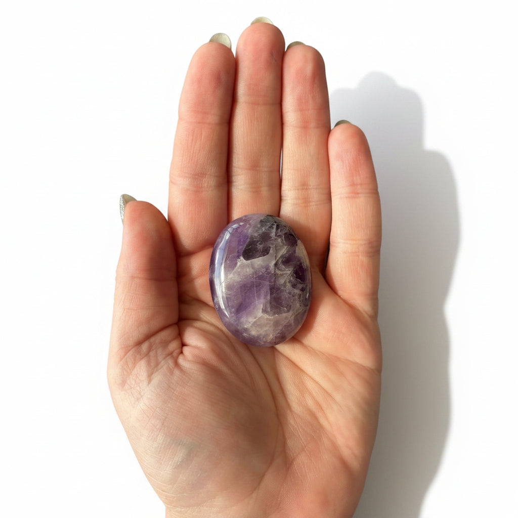 34g Amethyst Palm Stone