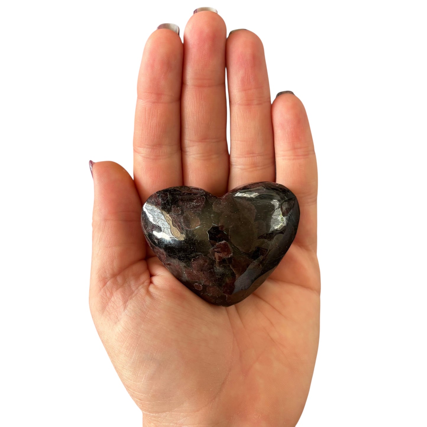 149g Garnet Heart