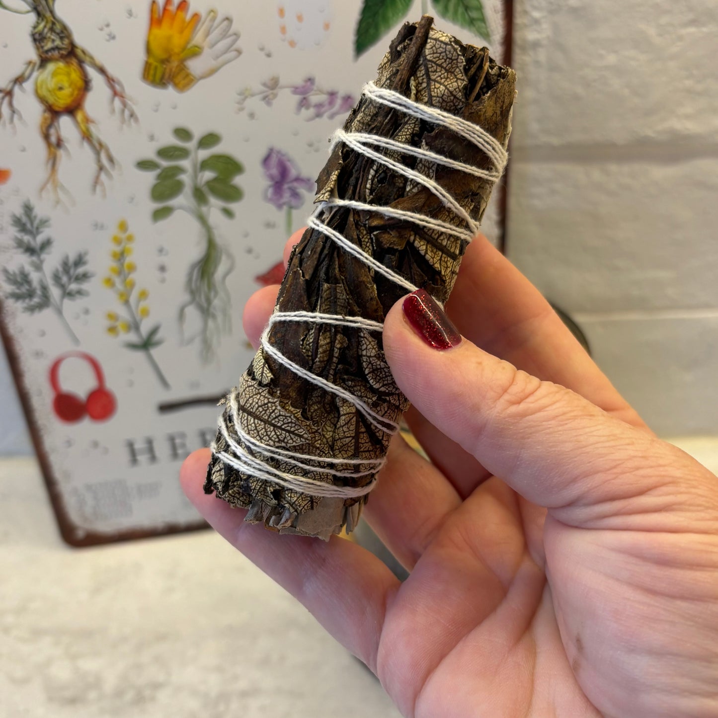 White + Black Sage Smudge Stick