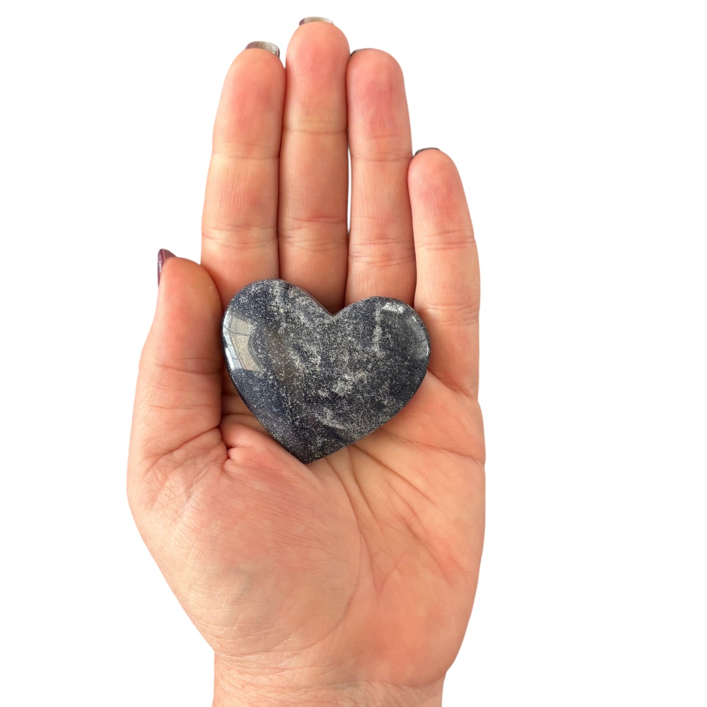 65g Blue Aventurine Heart