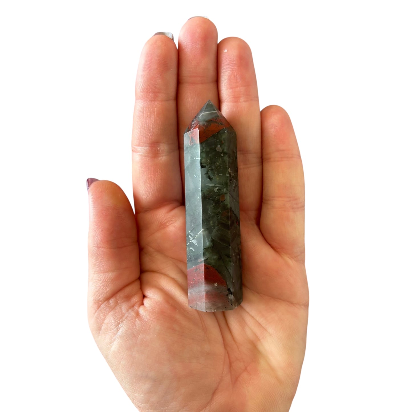 83mm African Bloodstone Point