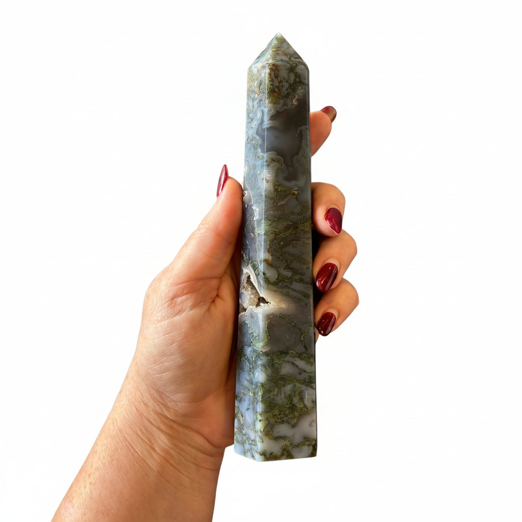 195mm Moss Agate Point