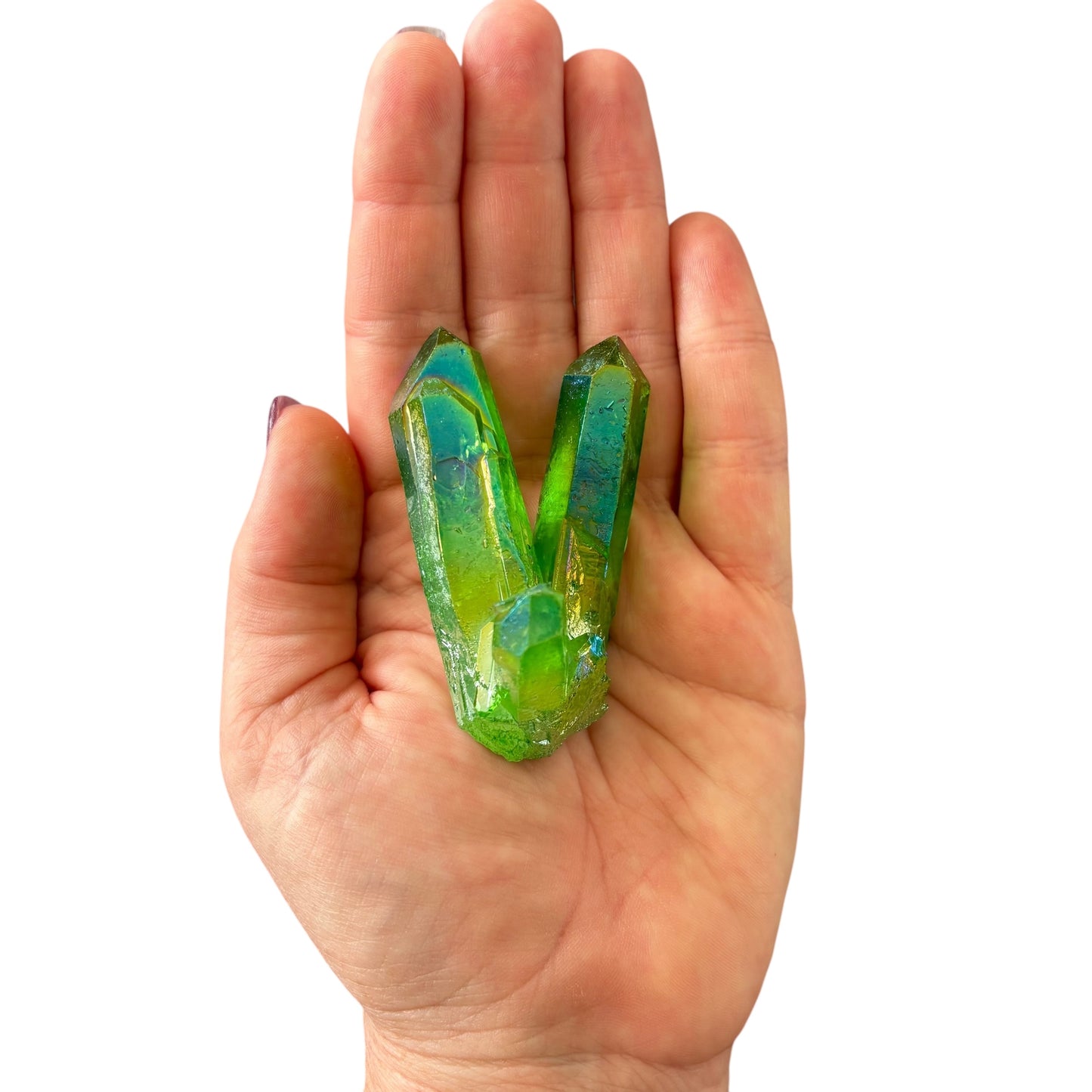 62g Aura Quartz Green Raw