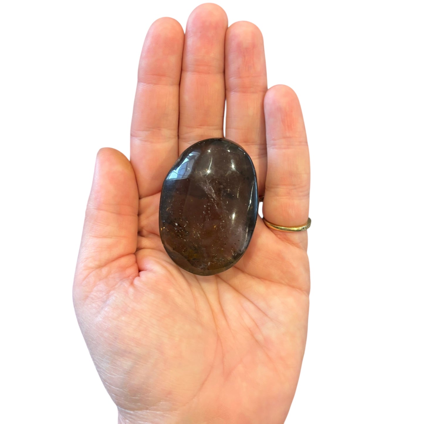 71g Smokey Quartz Palm Stone