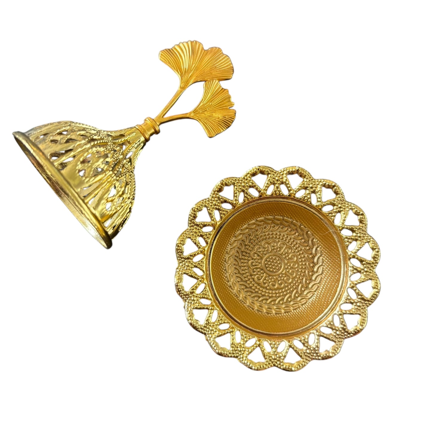 Gold Incense Holder