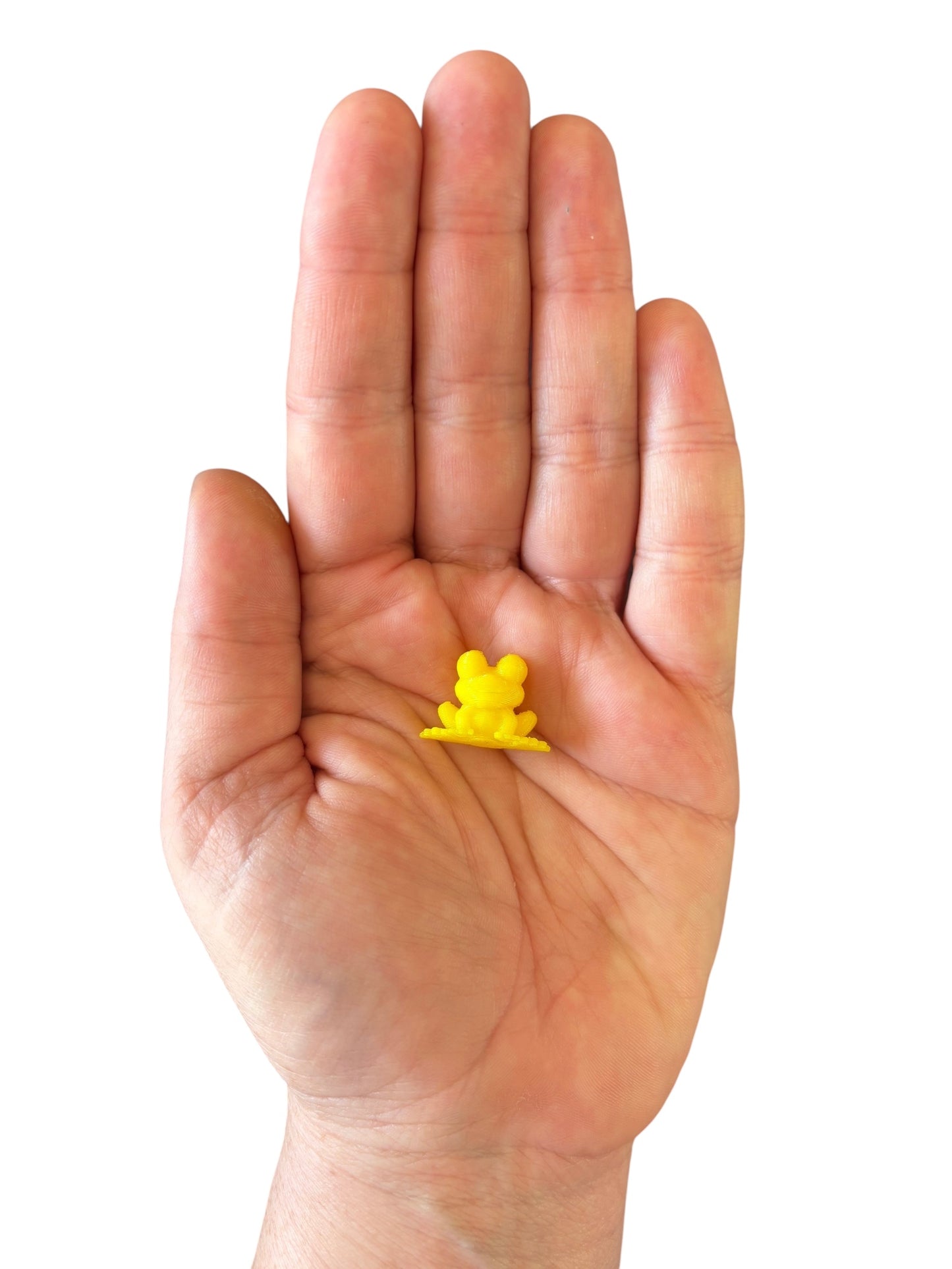 3D Printed Frog-Yellow