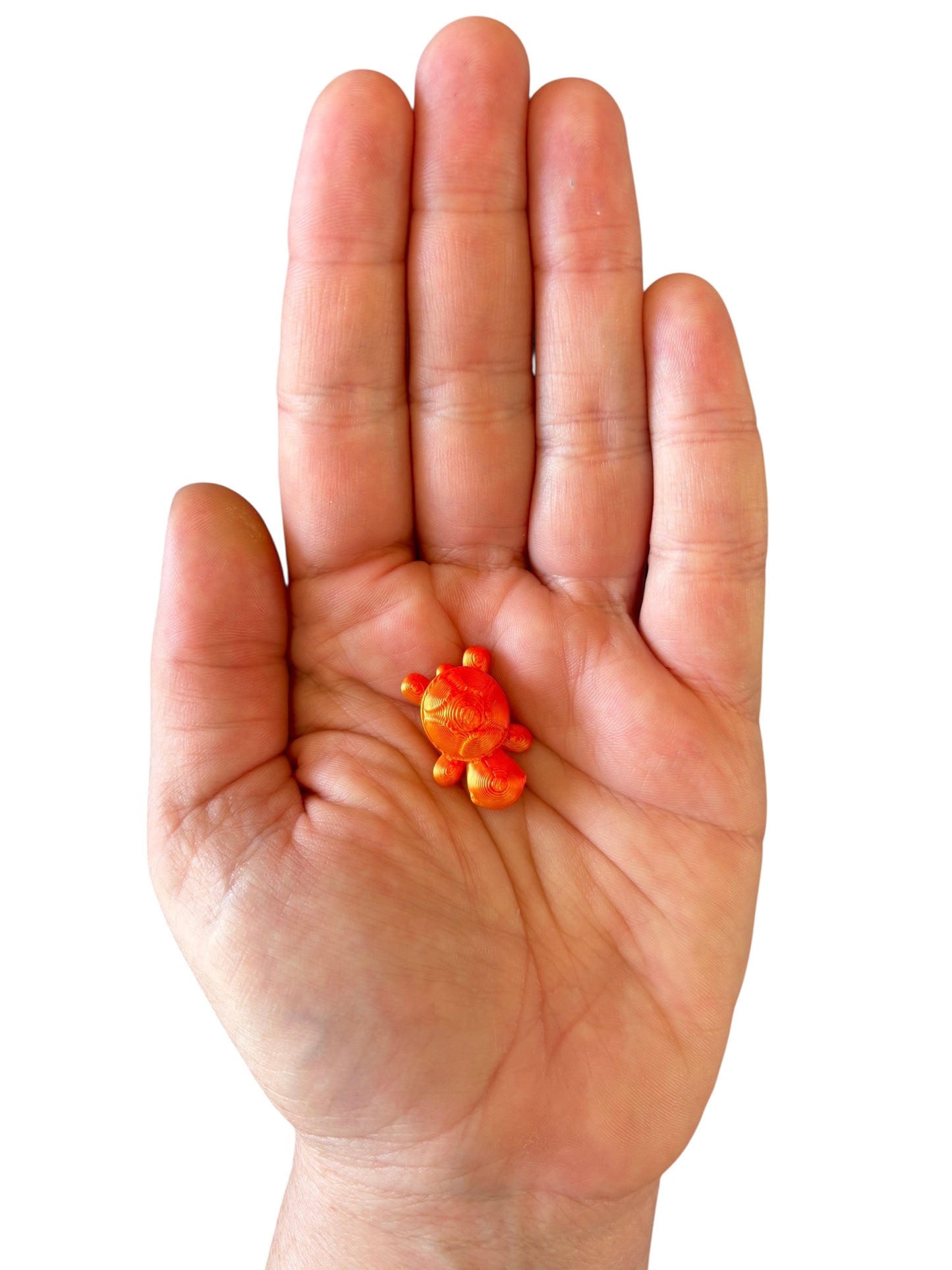 3D Printed Turtle-Orangey/Yellow