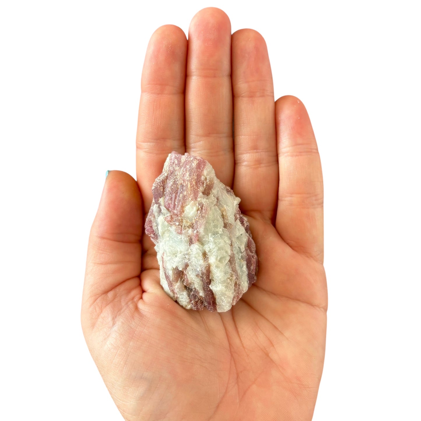 79g Pink Tourmaline in Quartz Raw