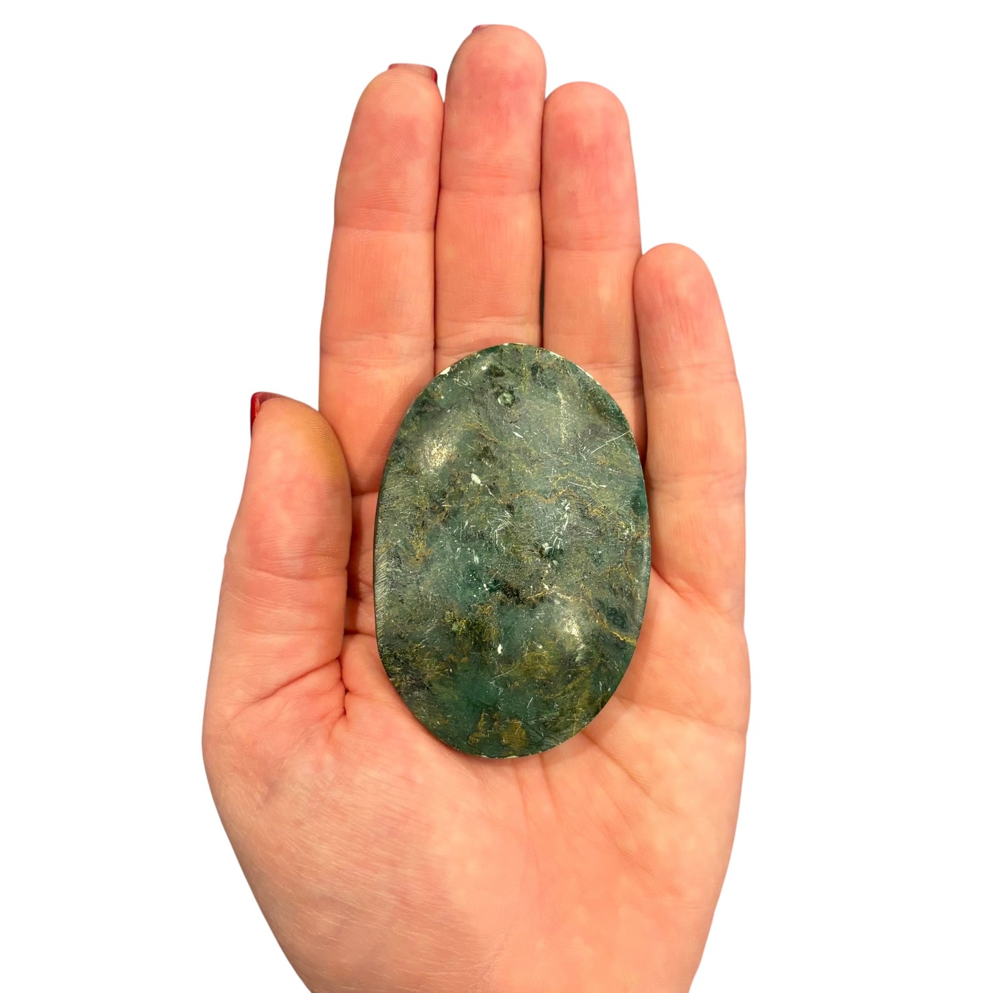 99g Fuchsite Palm Stone