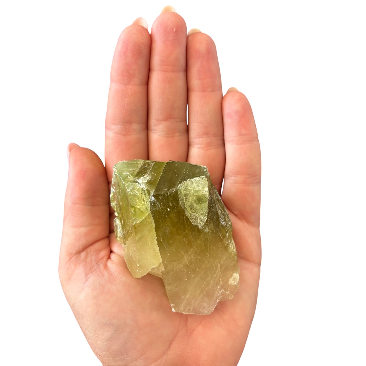 141g Green Calcite Raw