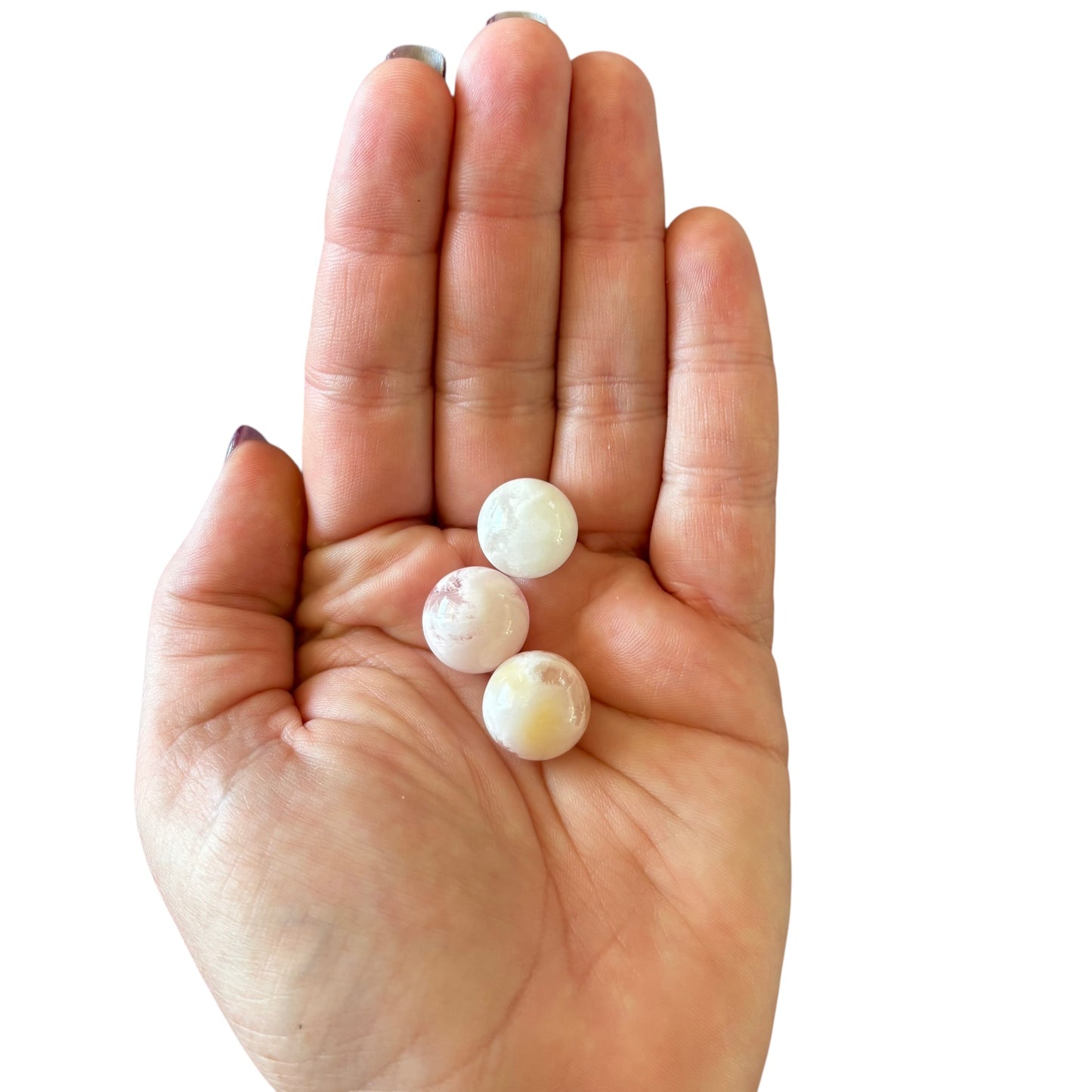 15-20mm Snowflake Garden Quartz Sphere