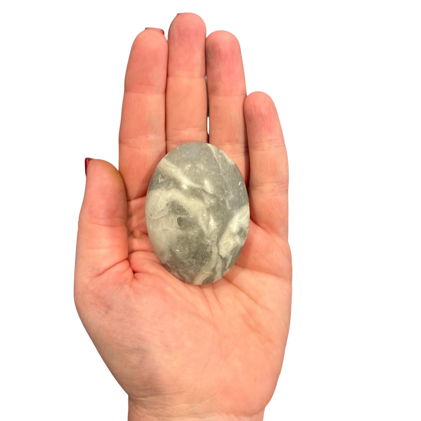 95g Thousand Eye Jasper Palm Stone