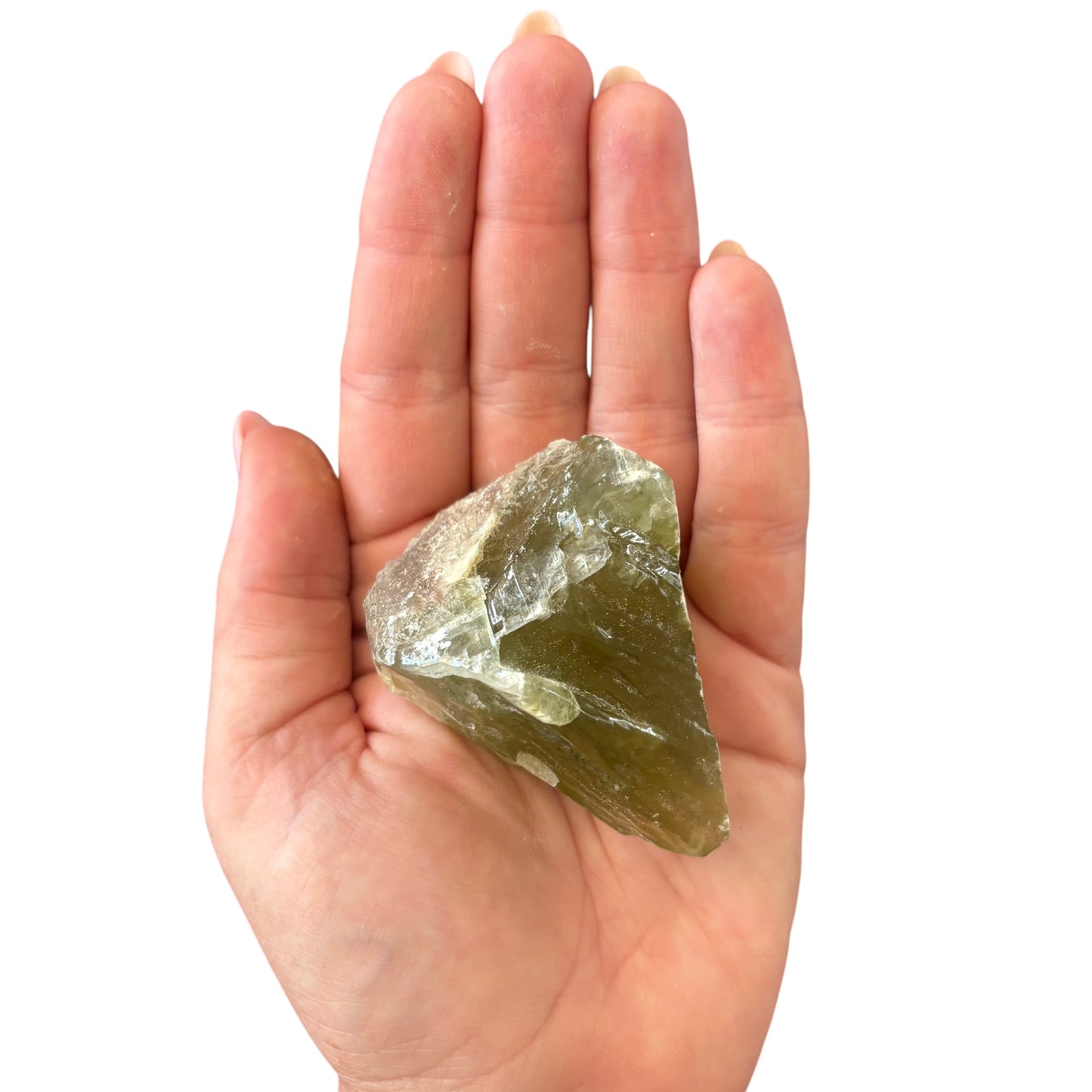 127g Green Calcite Raw