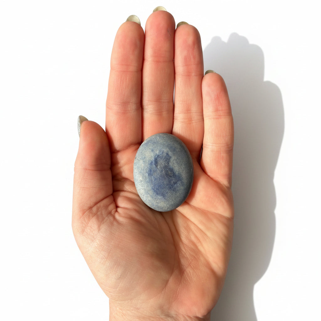 33g Blue Aventurine Palm Stone