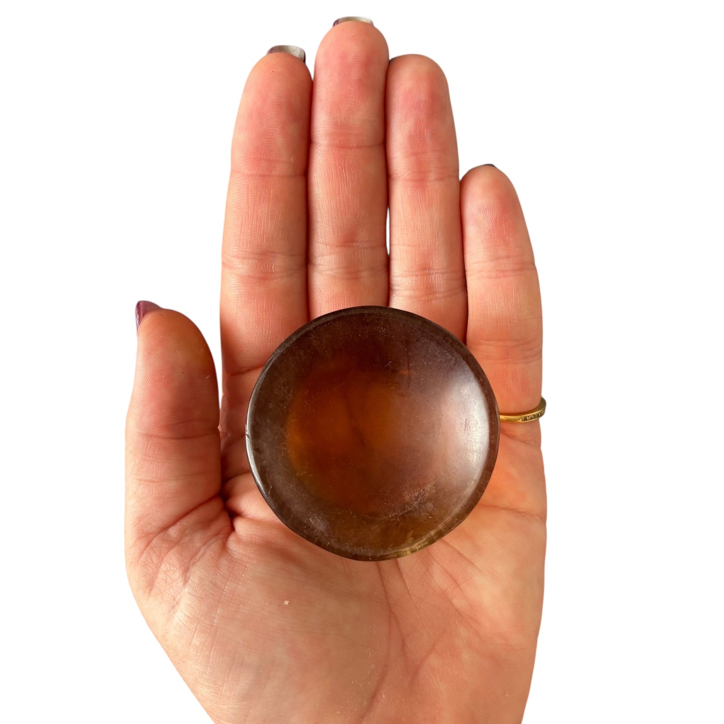 78g Yellow Fluorite Bowl