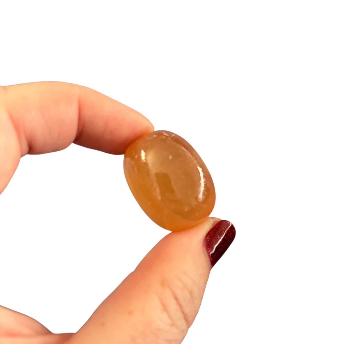 25-30g Honey Calcite Tumble