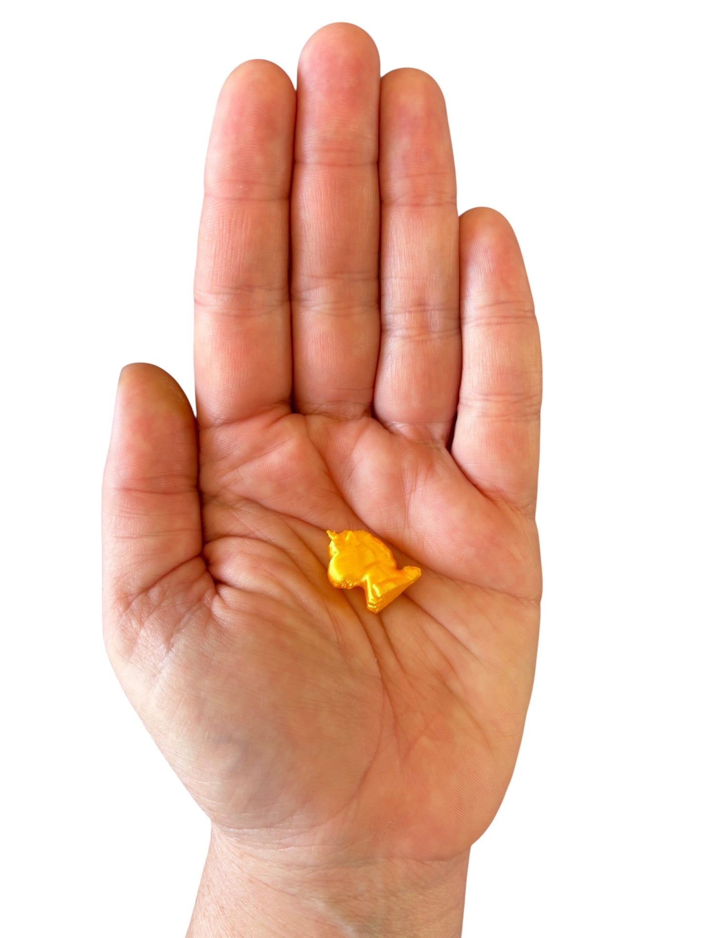 3D Printed Unicorn-Yellow