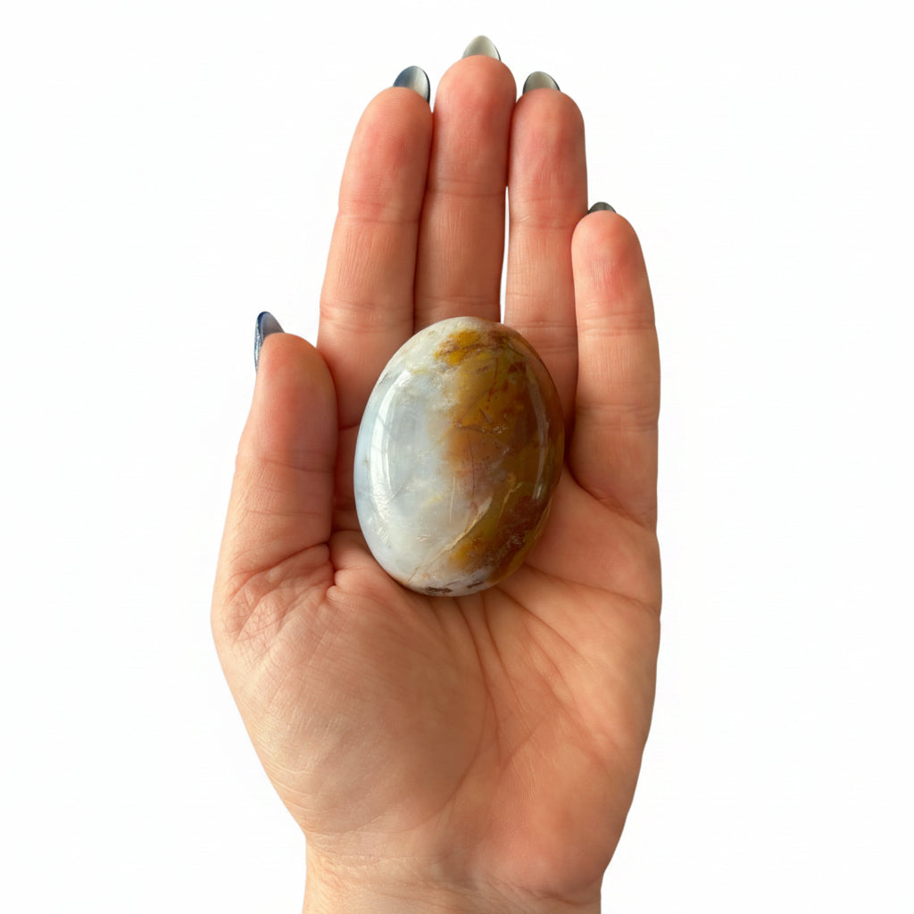 97g Ocean Jasper Palm Stone