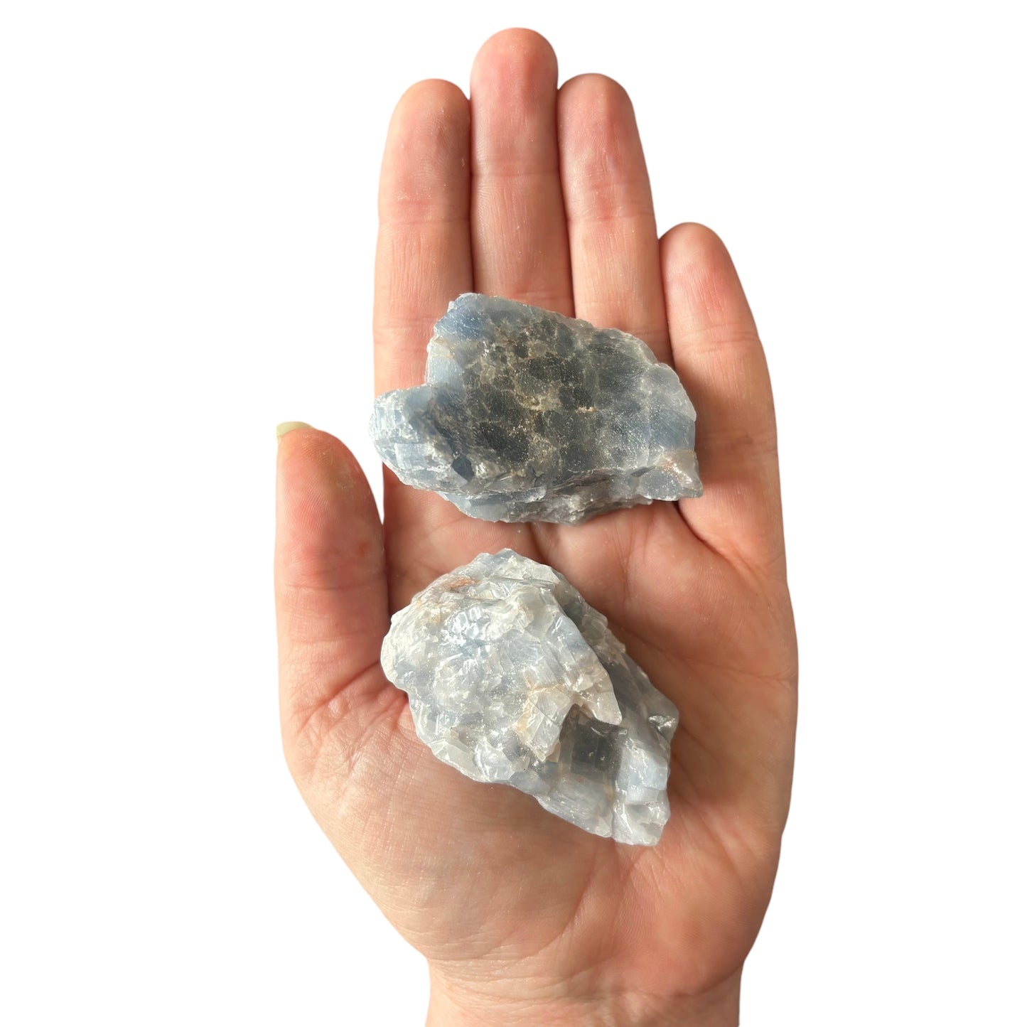 70-80g Blue Calcite Raw