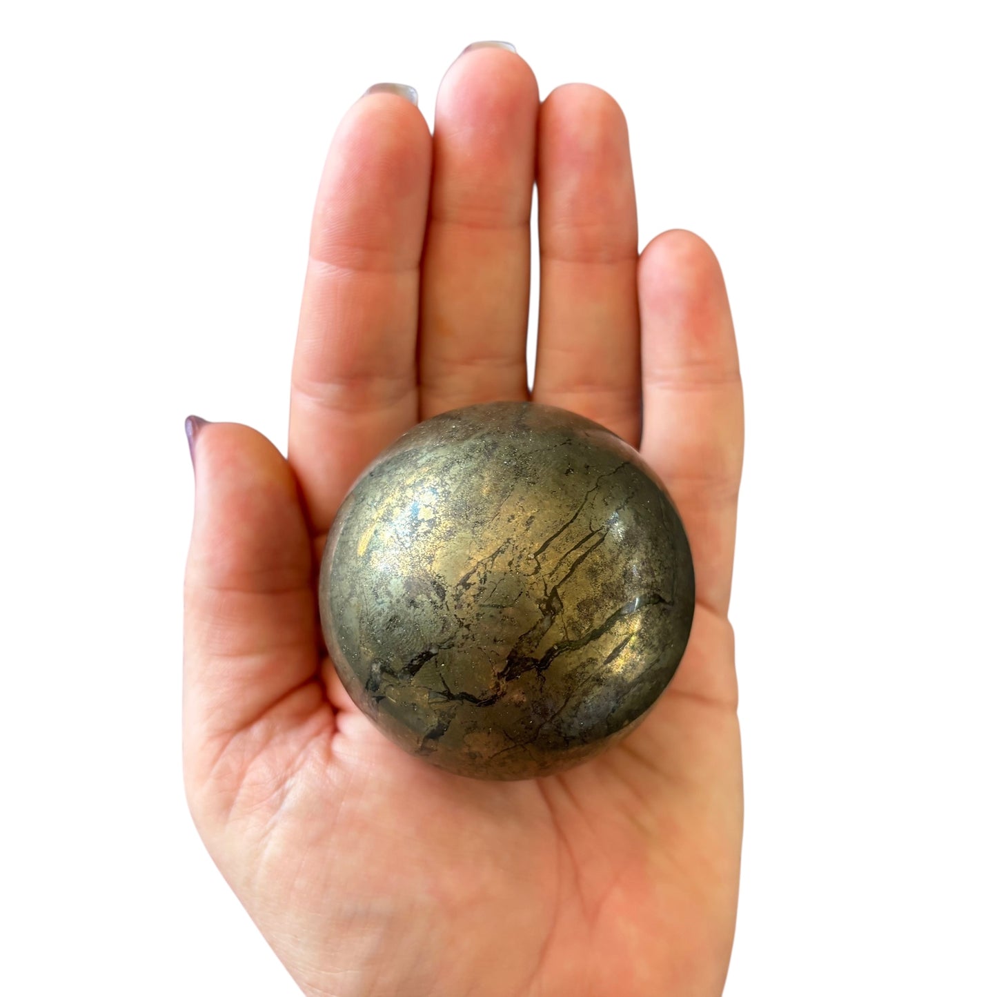 57mm Pyrite Sphere