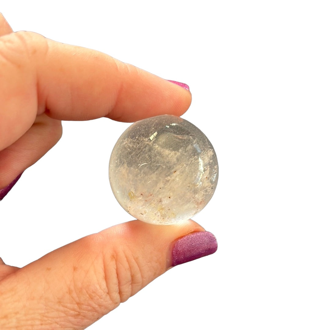 30mm Clear Quartz Sphere